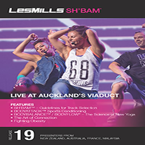 Les Mills SHBAM 19 Master Class+Music CD+Notes